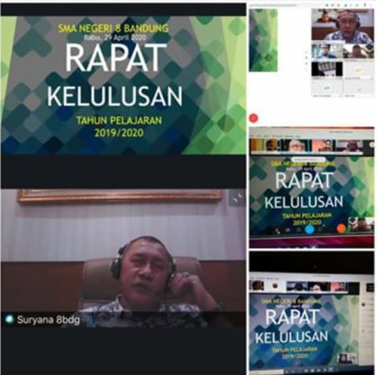 Rapat Kelulusan Siswa SMAN 8 Bandung