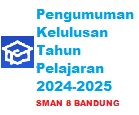 PENGUMUMAN KELULUSAN SMAN 8 BANDUNG TAHUN PELAJARAN 2024-2025